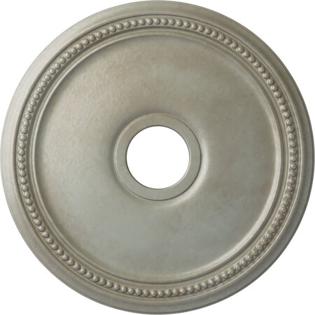 Diane Ceiling Medallion (Fits Canopies up to 5 3/8"), 18"OD x 3 5/8"ID x 1 1/8"P, Flash Gold